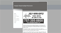 Desktop Screenshot of myuglyheadlights.com